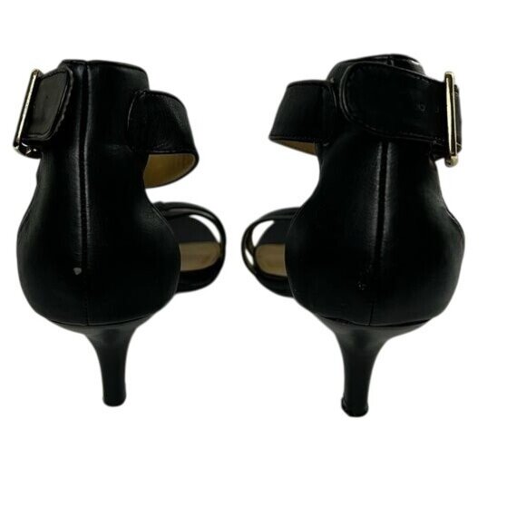 CATO Stilettos Open Toe Pump Heeled Sandals Black Size - Picture 3 of 11